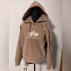 Alpha industries polar fleece pink tracksuit